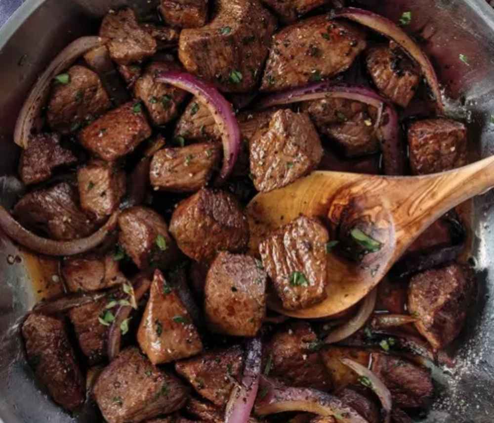 BISON STEW MEAT / per lb.